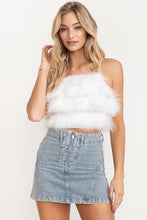 White Fur Top
