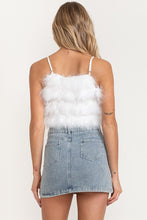 White Fur Top