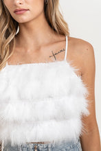 White Fur Top