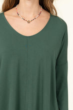 Hunter Green Oversized Top