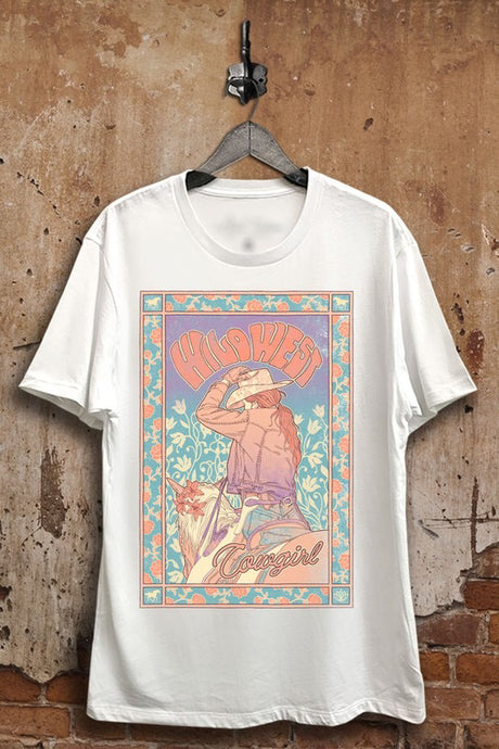 White Wild West Graphic Tee