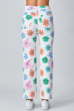 Colorfull Daisy Print Pants