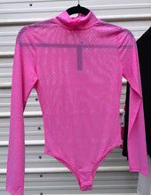 Pink Rhinestone Bodysuit