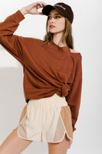 Beige Active Wear Shorts