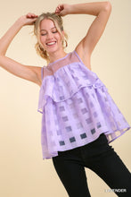 Lavender Tiered Top