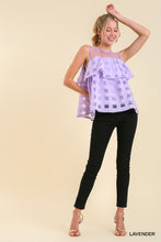 Lavender Tiered Top