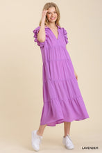 Lavender Midi Dress