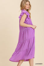 Lavender Midi Dress