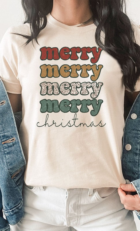 Merry Merry Merry Christmas Tee