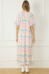 Colorful Animal Maxi Dress