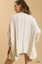 Cream Sweater Cardigan