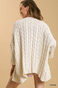 Cream Sweater Cardigan