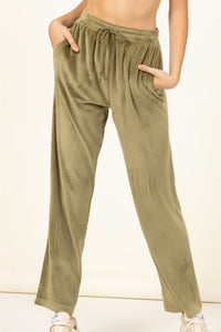 Olive Cozy Pants