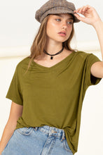 Olive Comfy Top