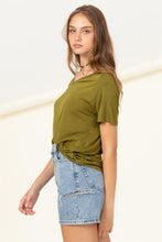 Olive Comfy Top