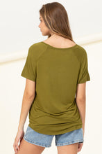 Olive Comfy Top