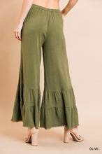 Olive Linen Pants
