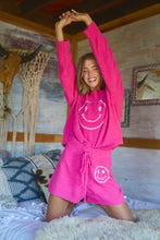 Fuchsia Smiley Set