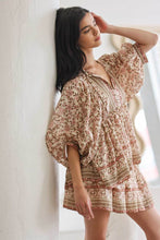 Puff Sleeve Floral Top