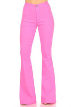 Neon Pink Dance Party Bell Bottoms