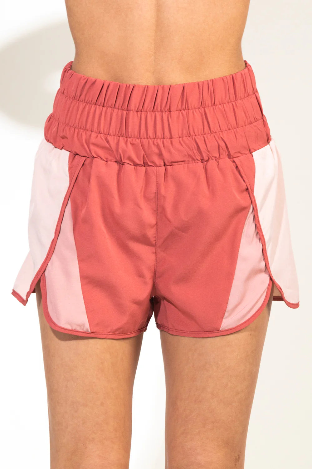 Color Block Active Shorts