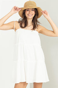 White Mini Dress