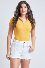 White 80's High Rise Mom Shorts