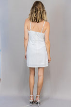 White Velvet Dress