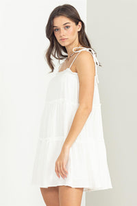 White Mini Dress