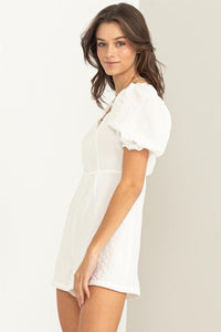 One To Love White Romper