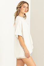 White Chill Oversized T Shirt